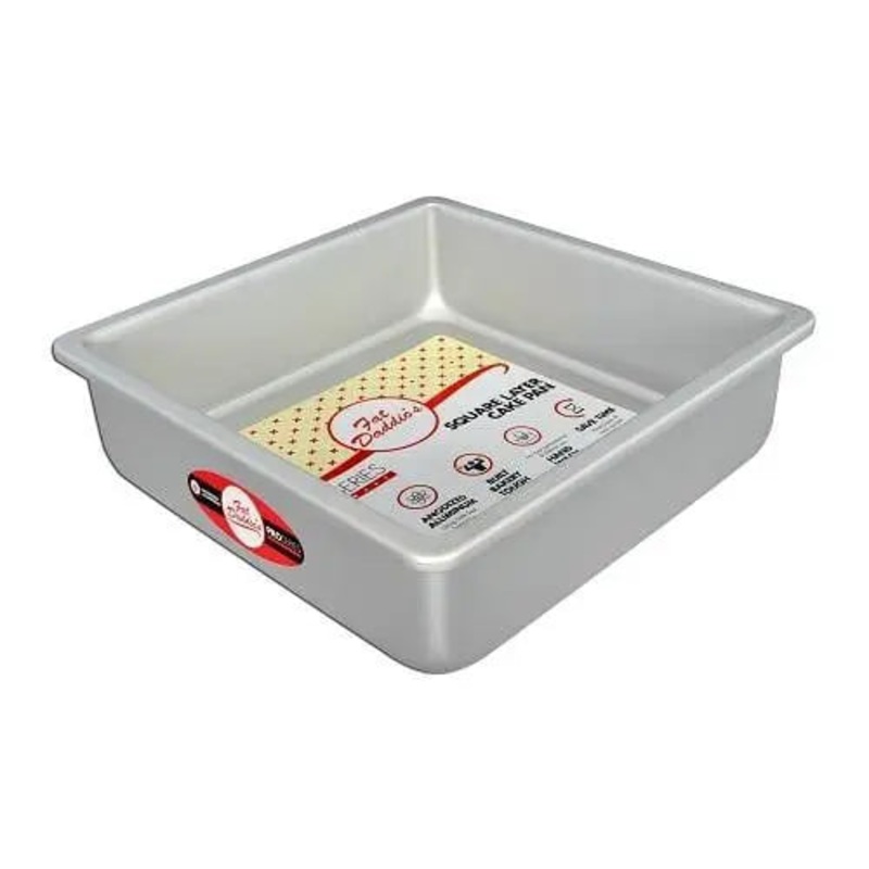 4 x 12 Inch Square Cake Tin Hire