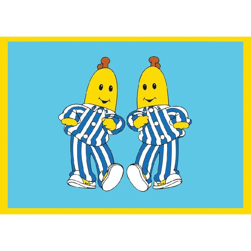 Bananas in Pyjamas Edible Cake Image - A4 Size