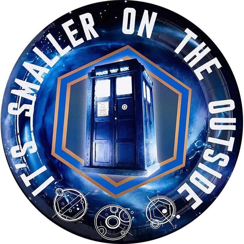 Doctor Who Edible Cake Image