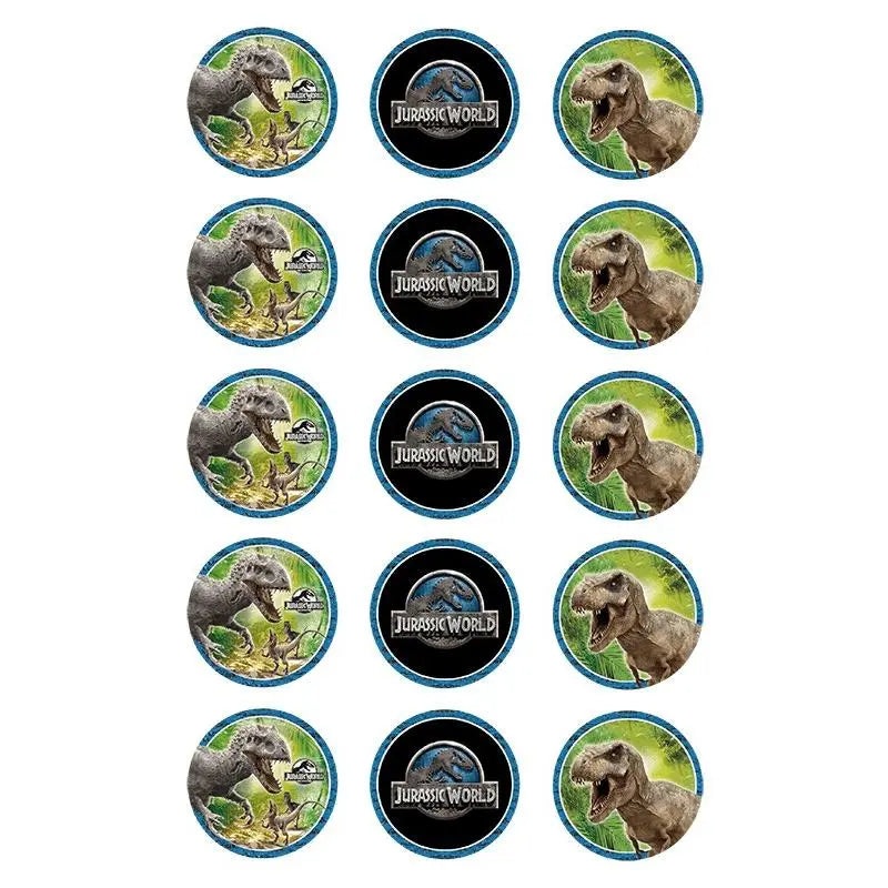 Jurassic World Edible Cupcake Images
