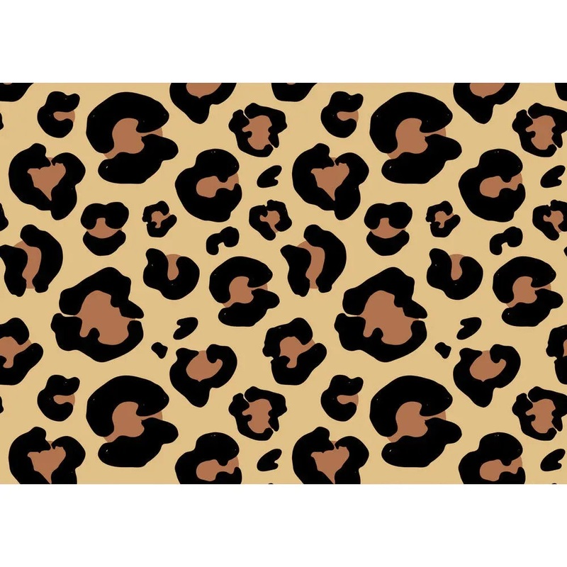 Leopard Print Edible Cake Image - A4 Size