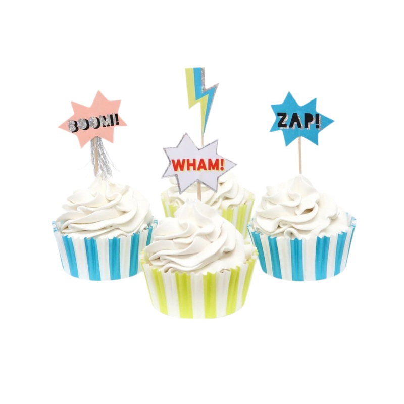 Meri Meri Party Superheros Cupcake Kit