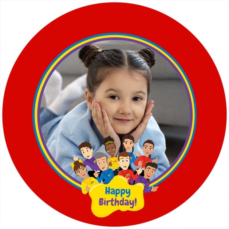 Personalised The Wiggles Edible Cake Image