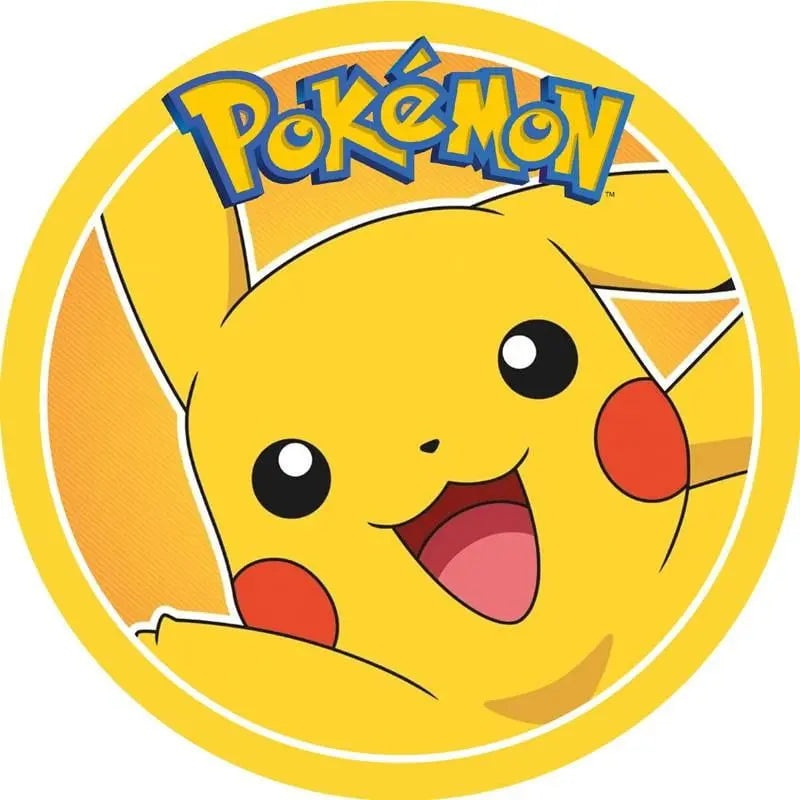 Pikachu Edible Cake Image