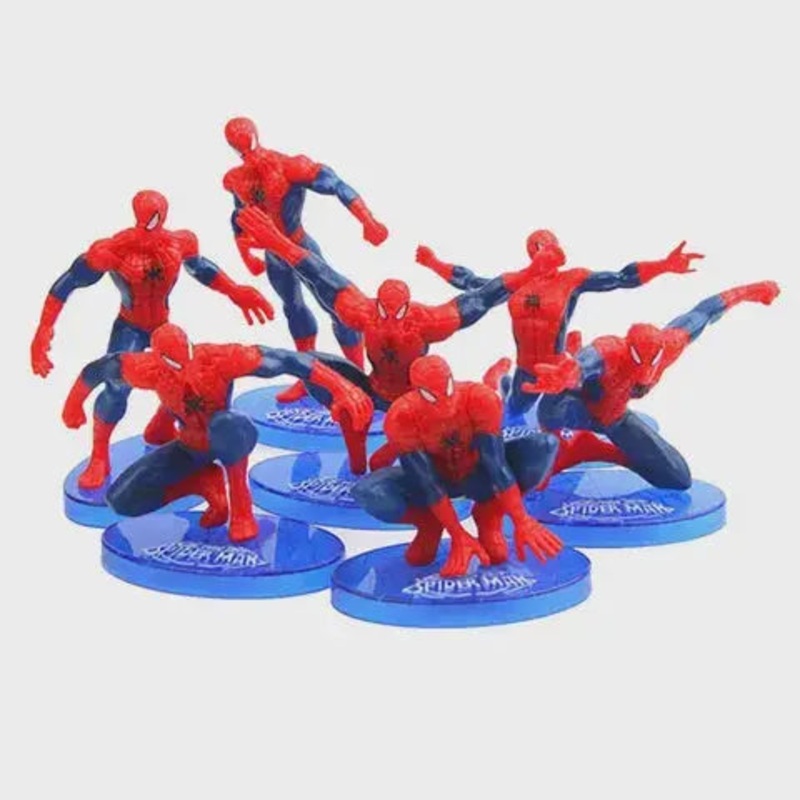 Spiderman Characters Cake Topper Figurine - Individual