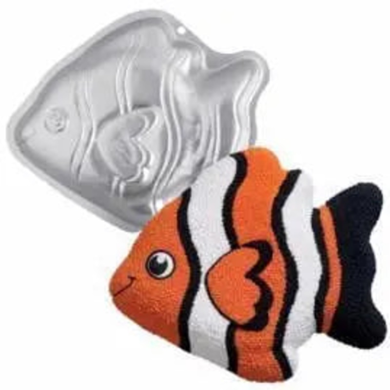 Tropical Fish Cake Tin Hire