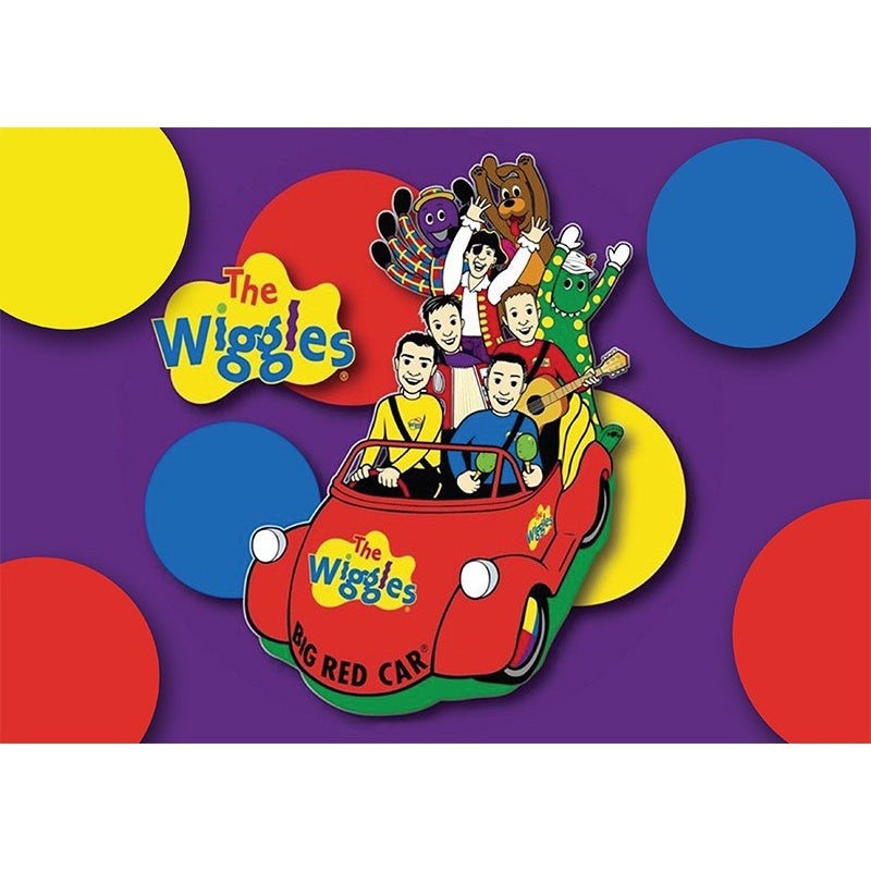 Wiggles Edible Cake Image - A4 Size - Old Style
