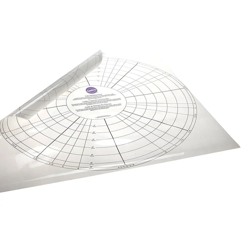 Wilton Cake Divider Chart