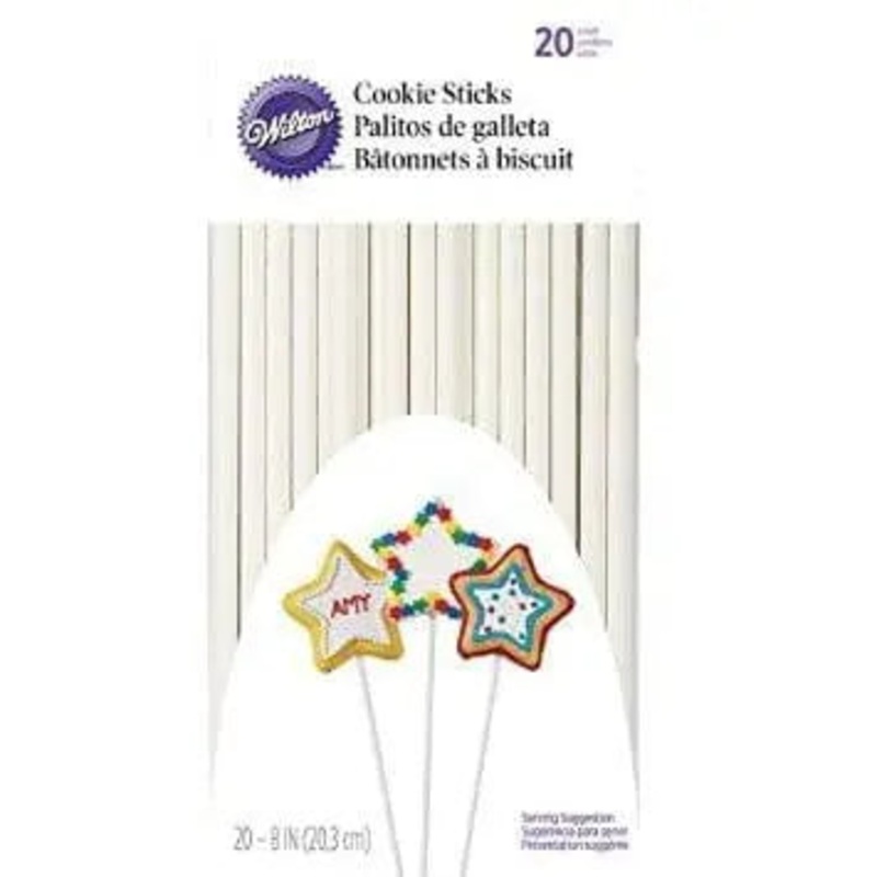 Wilton Cake Pop & Cookie Sticks - 20 Pkt