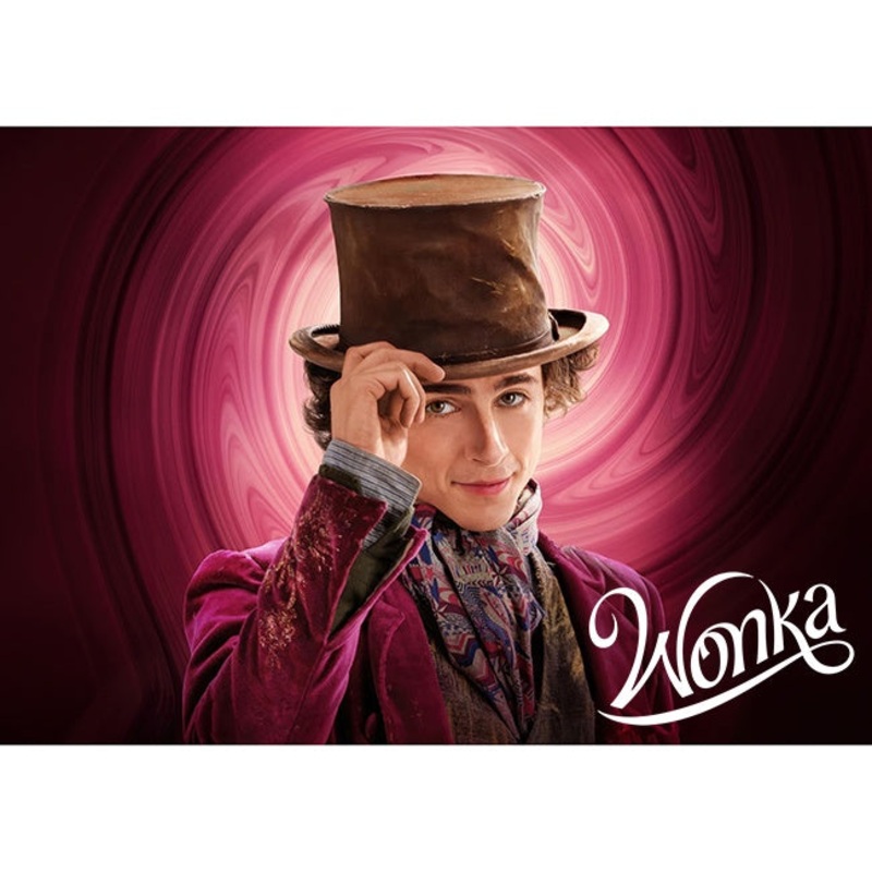 Wonka Edible Cake Image - A4 Size