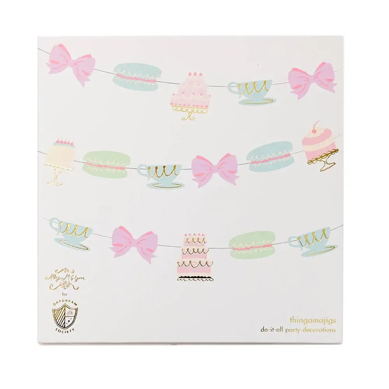 Let Them Eat Cake Thingamajigs Party Decorations / Banner