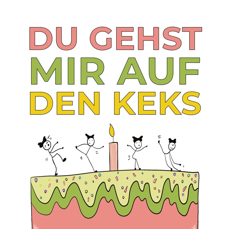 Cake Party Happy Birthday In German