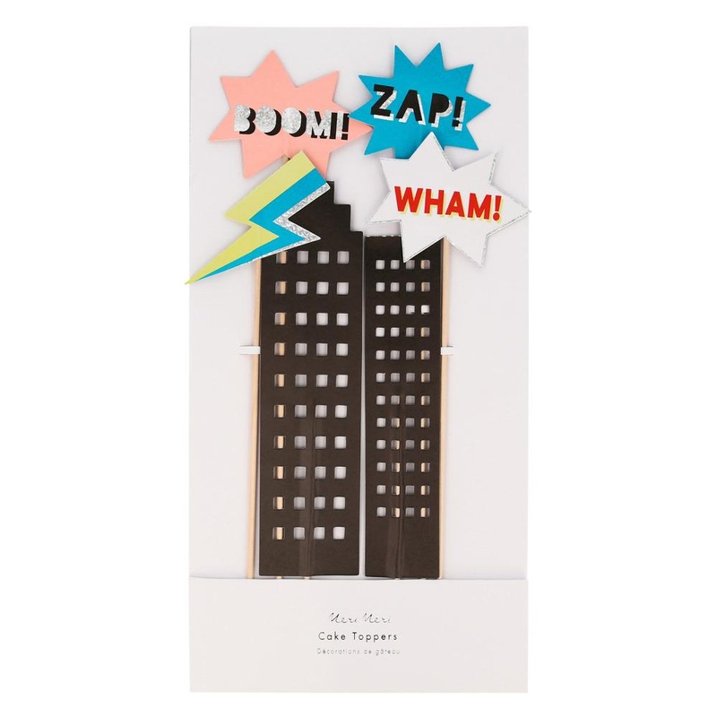 SUPERHERO CAKE TOPPER