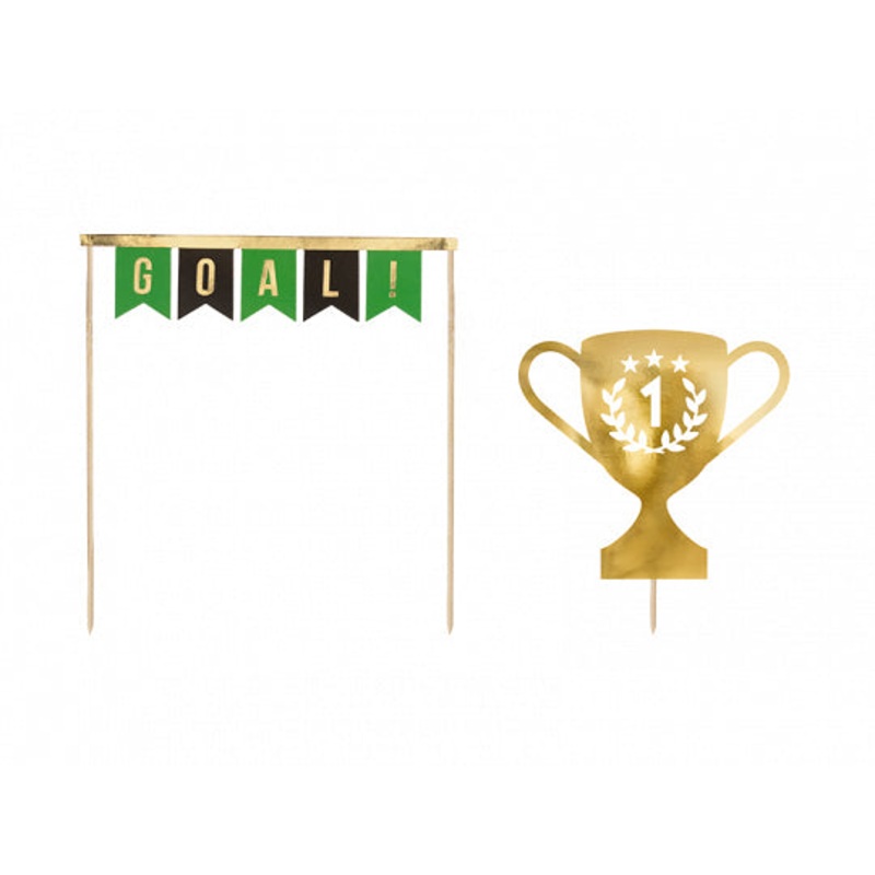 Football Party Cake Toppers