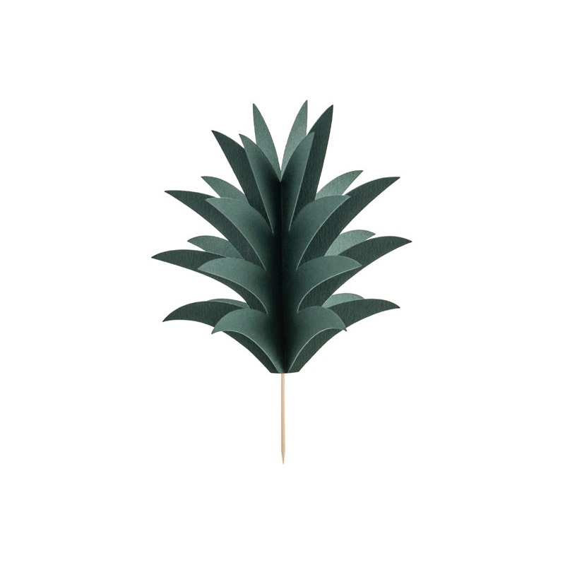 Pinapple Cupcake Toppers