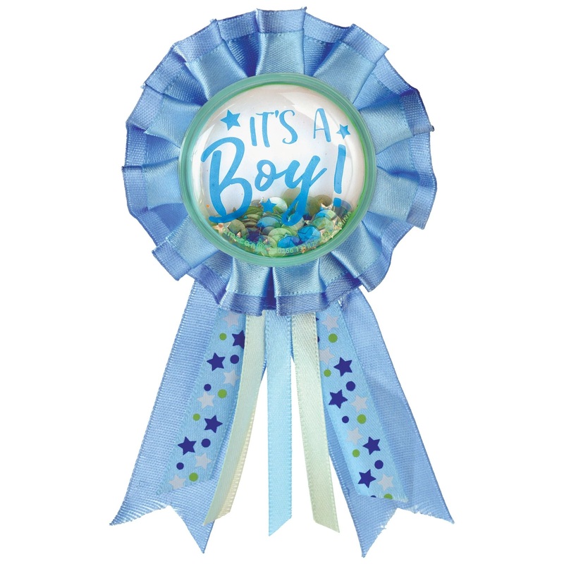"Its a Boy" Shaker Award Ribbon