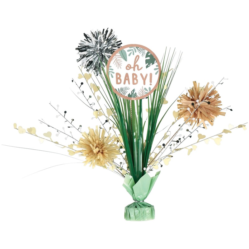 Soft Jungle Baby Theme Spray Centerpiece