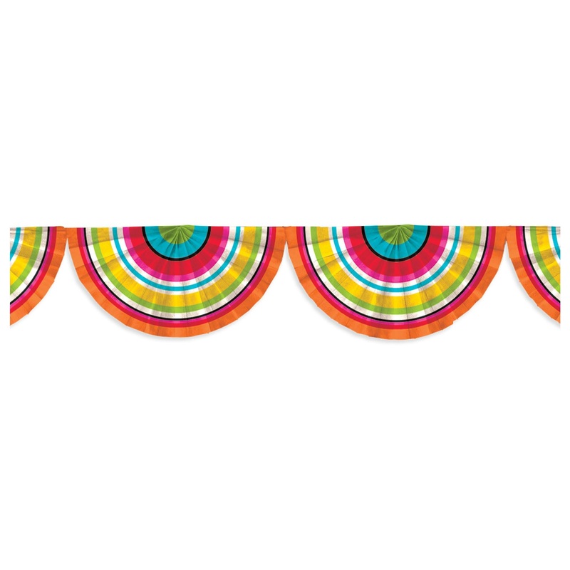 Fiesta Serape Paper Bunting. Garland