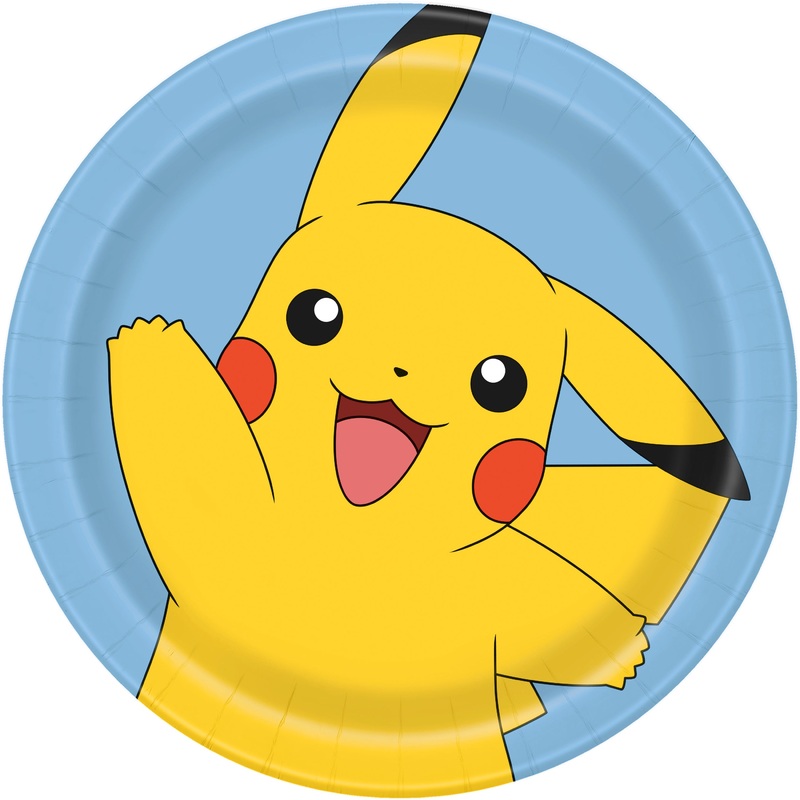 Pokmon Round 9 Dinner Plates  8ct"