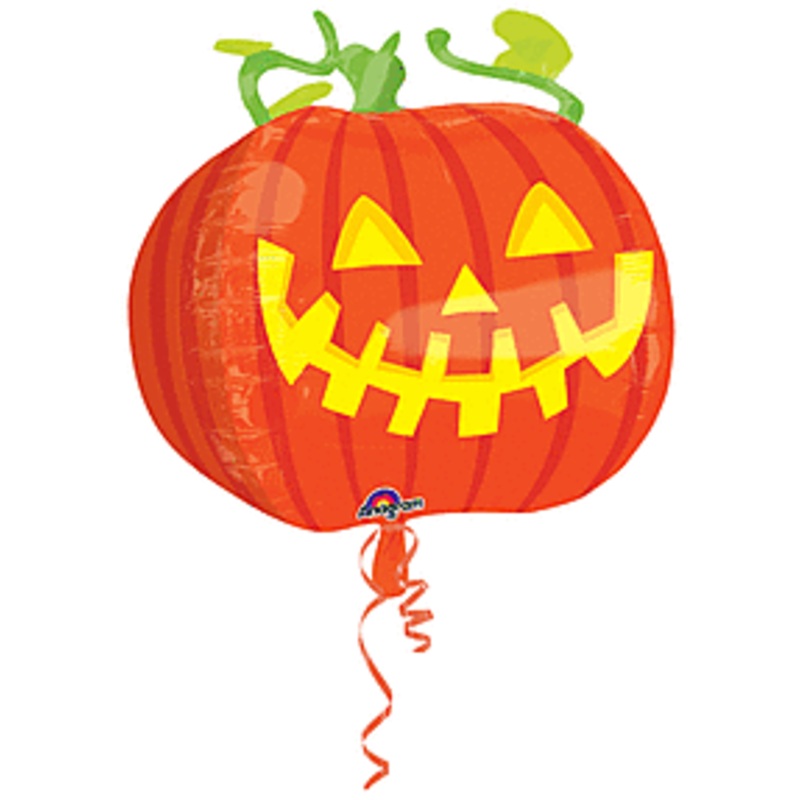 Pumpkin 18" Ultra Shape Mylar Balloon