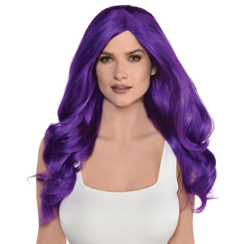 Purple Glam Wig fits adults and children