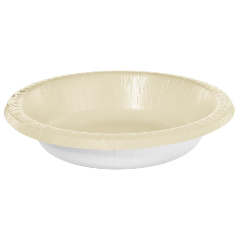 Vanilla Creme 20 oz. Paper Bowls, 20 count