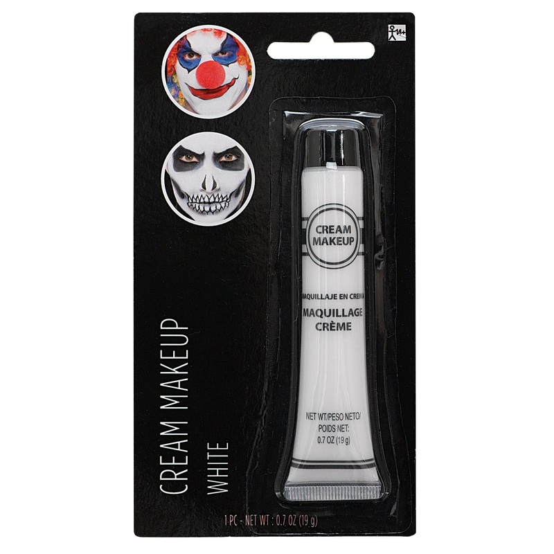 White  0.7 oz. Cream Makeup Package of 1