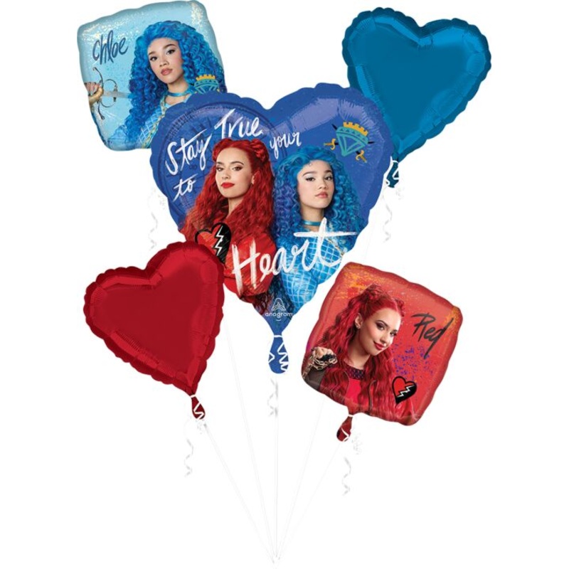 Descendants: The Rise of Red  Mylar Balloon Bouquet