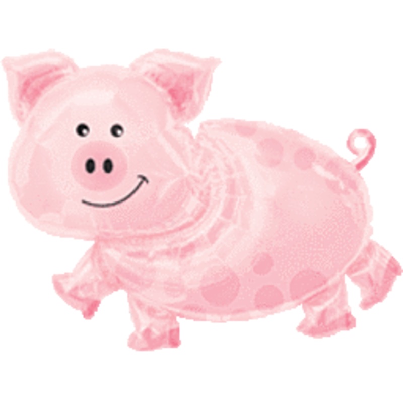 Pig 25" Mylar Balloon