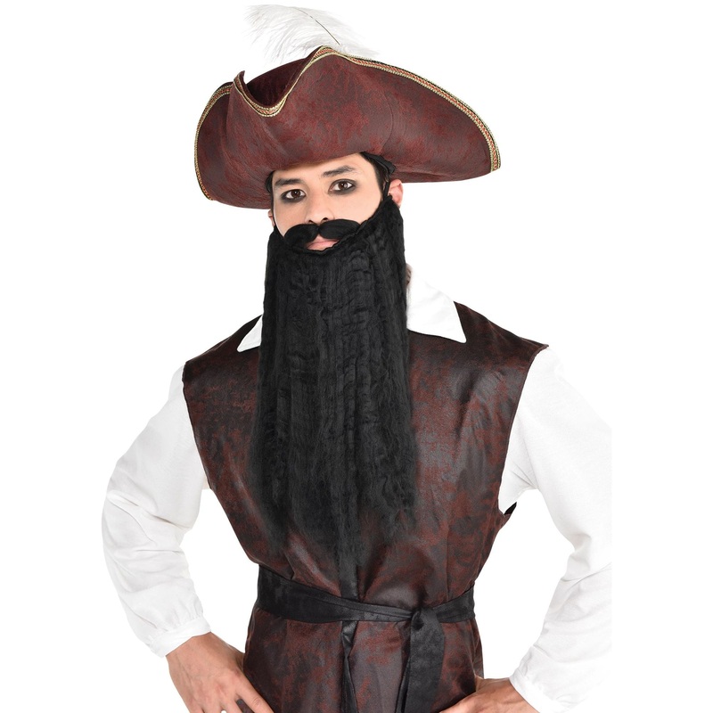 Plush Beard and Moustache Costume accessory