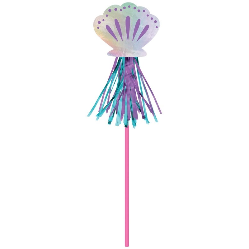 Shimmering Mermaid Tinsel Burst Wands