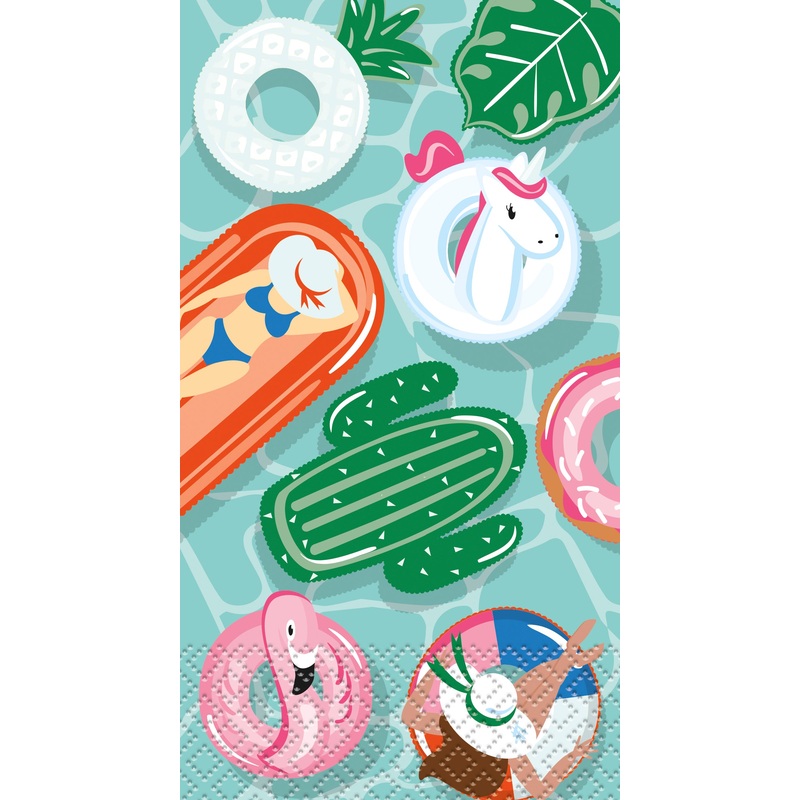 Summer Fun Paper Guest Napkins  16ct