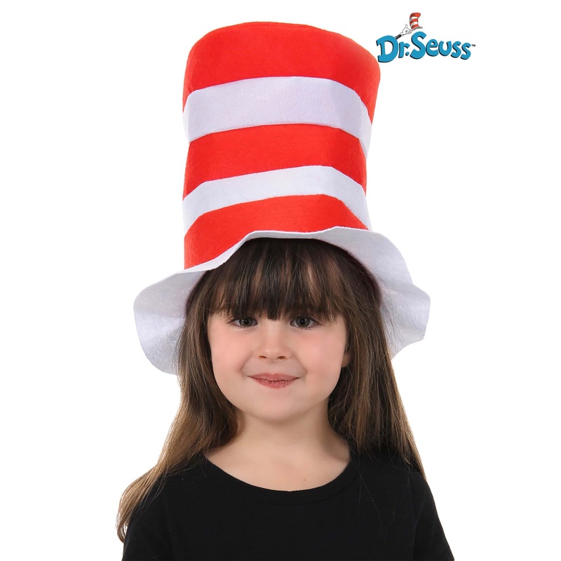 The Cat in the Hat Felt Stovepipe Hat for Kids