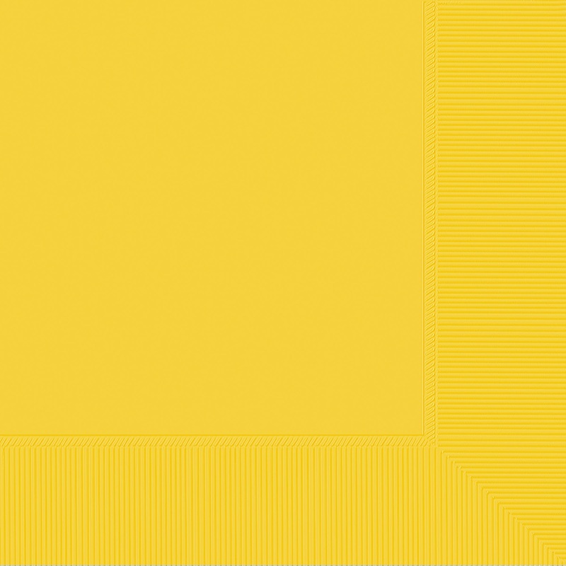 Yellow Sunshine 2-Ply Luncheon Napkins, 40 count