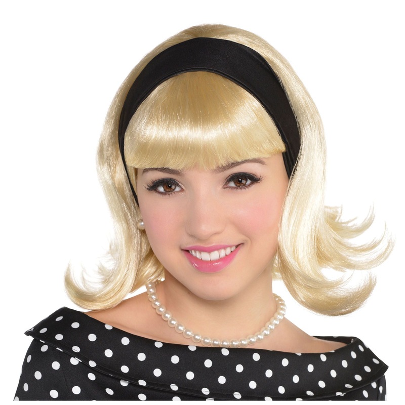 Sandy Dee Wig with Headband