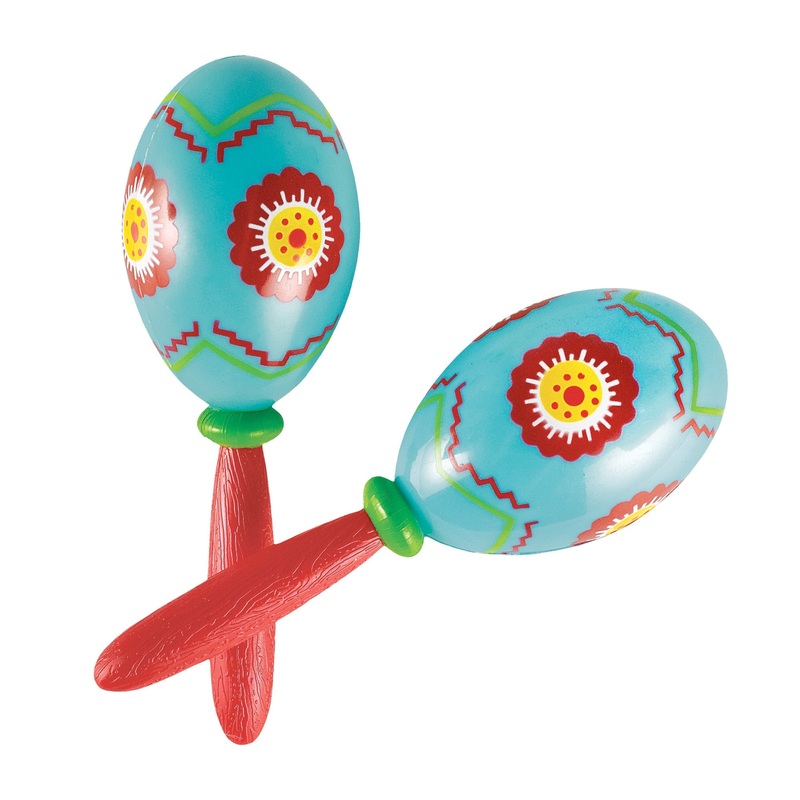 Fiesta Maraca Favor Package of 2