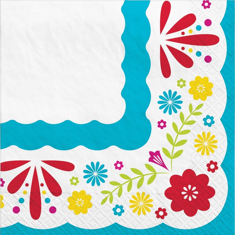 Viva La Party Luncheon Napkin