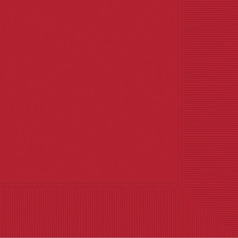 Red  3- Ply Luncheon Napkins 100 count