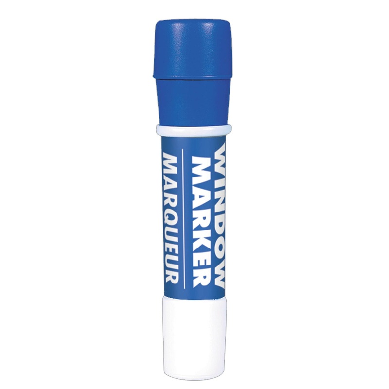 Royal Blue Window 4 1/2" Glass Marker