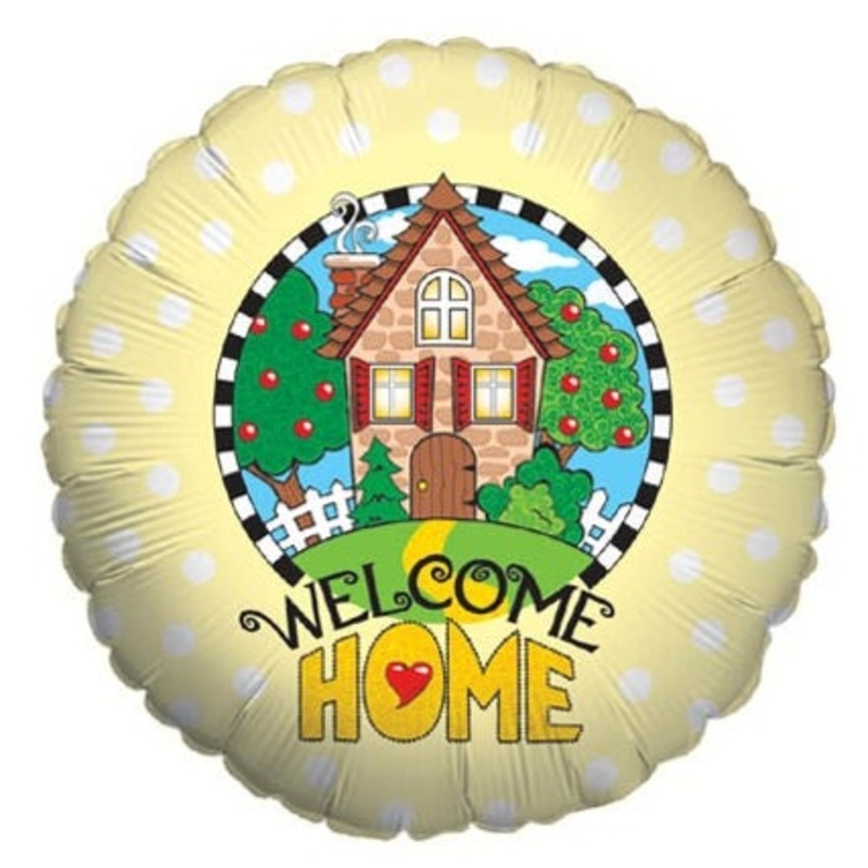 18'' Foil Welcome Home