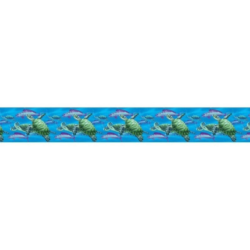 50ft Border Roll - Sea Turtles and Fish