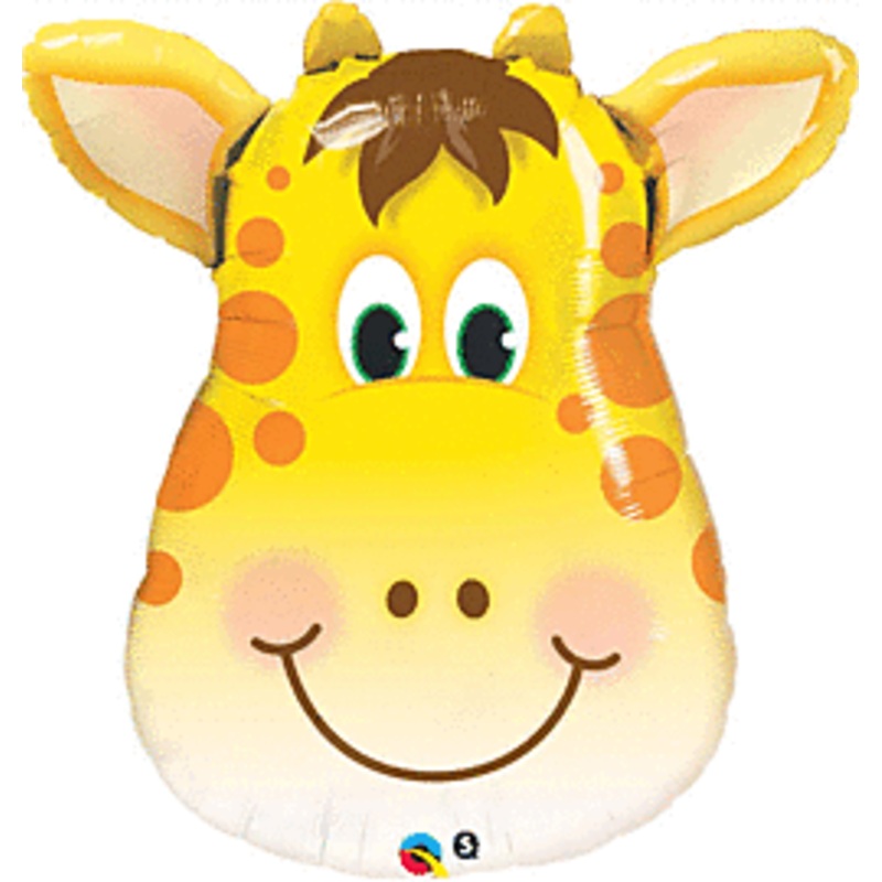 Jolly Giraffe 32"  Mylar Balloon