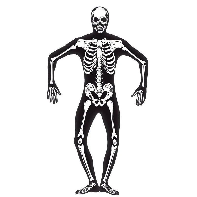 Skeleton Second Skin Costume