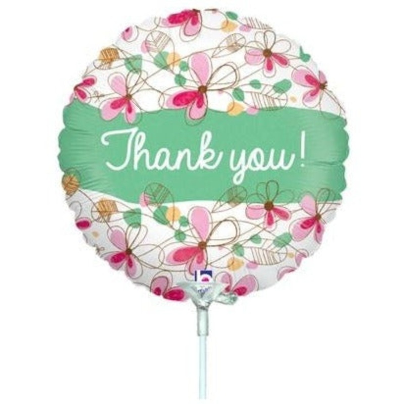 9'' Thank You Airfill (Requires Heat Seal) 10pk