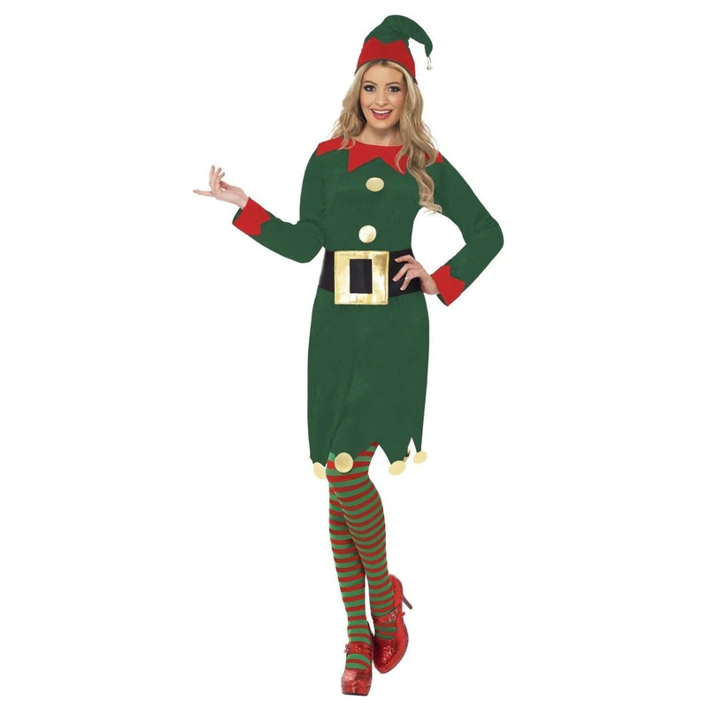 Elf Costume With Dress and Belt