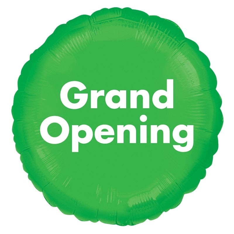 18'' Foil Bunch Pop Grand Opening