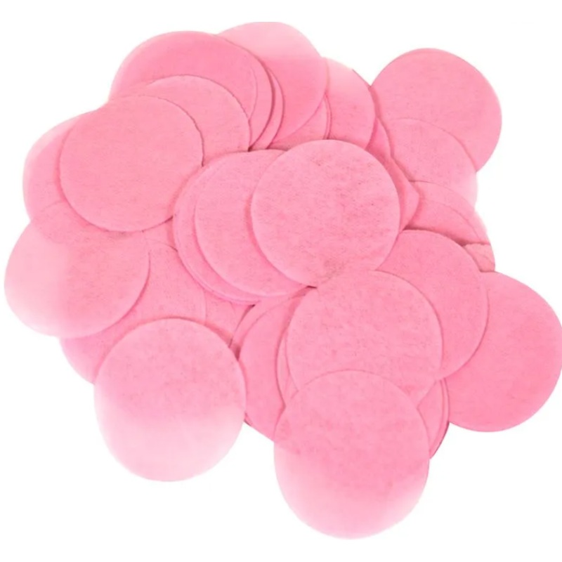 Light Pink Tissue Confetti 55Mm X 100Gm