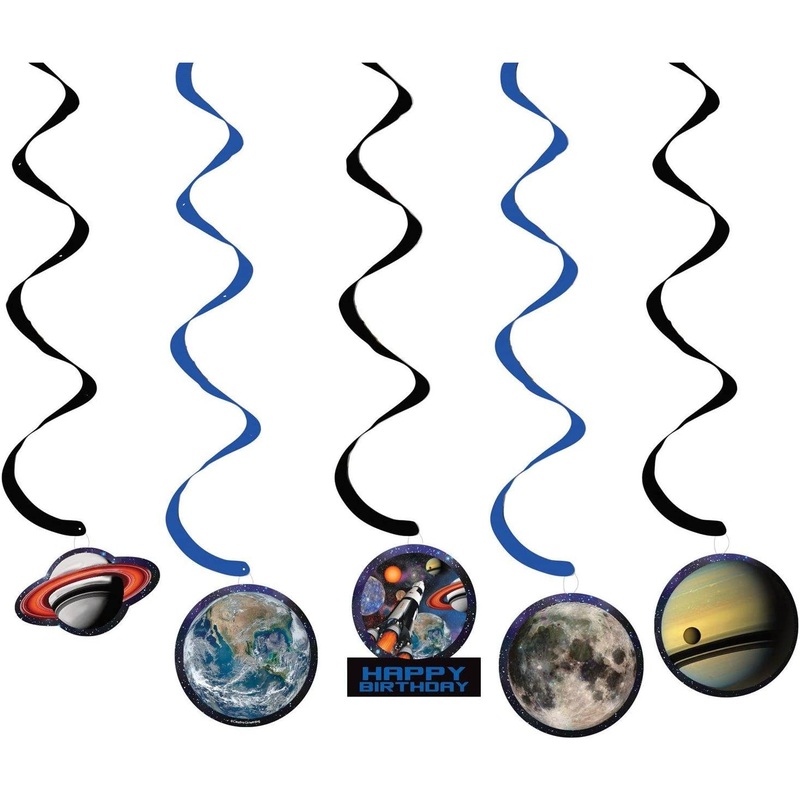 Space Blast Dizzy Danglers 5Pk