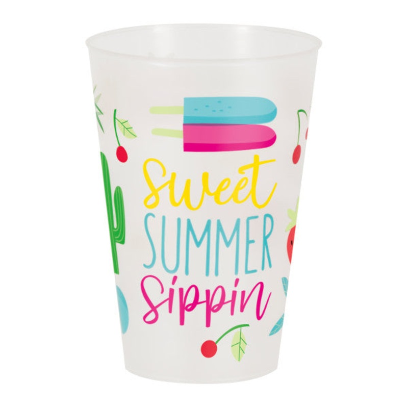 Sweet & Succulent 16oz Plastic Stadium Cups (6pk)