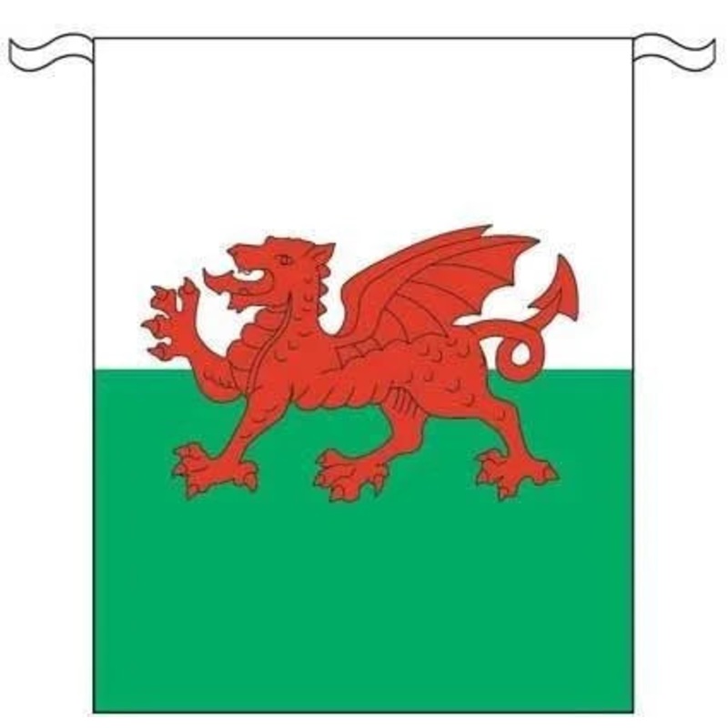 Welsh Flag bunting